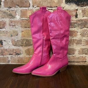 Pink Women's Cowboy Boots